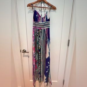 Amanda Uprichard silk maxi gown